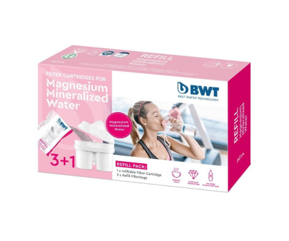 Wkład filtrujący BWT Wkład filtrujący Magnezowa miękka woda BWT 3+1 szt